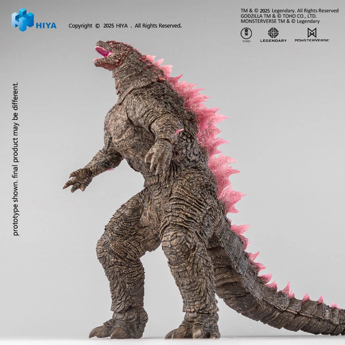 Godzilla x Kong: The New Empire Heat Ray Godzilla Evolved Exquisite Basic Series Action Figure 6 inch new in box by Exquisite