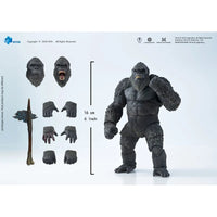 Kong Godzilla v. Kong The New Empire Hiya Toys Exquisite Basic Action Figure Scale 6-Inch Action Figure with extra hands and weapon by Exquisite new in box