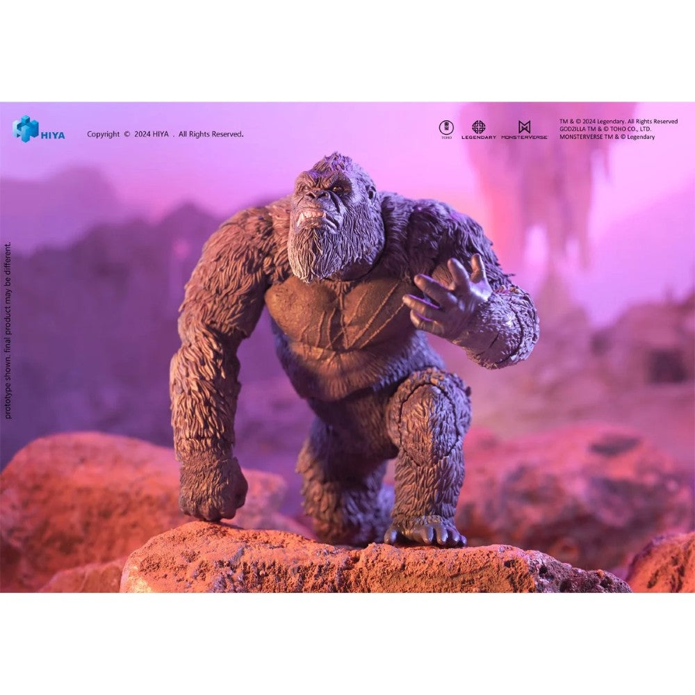 Kong Godzilla v. Kong The New Empire Hiya Toys Exquisite Basic Action Figure Scale 6-Inch Action Figure new in box by Exquisite