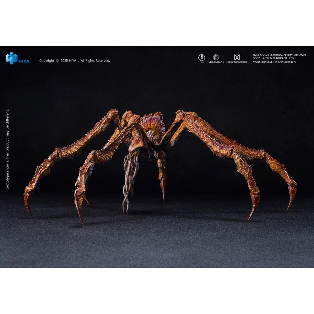 Scylla Godzilla x Kong The New Empire Hiya Toys Exquisite Basic Action Figure NIB in detailed textured spider-like design by Exquisite