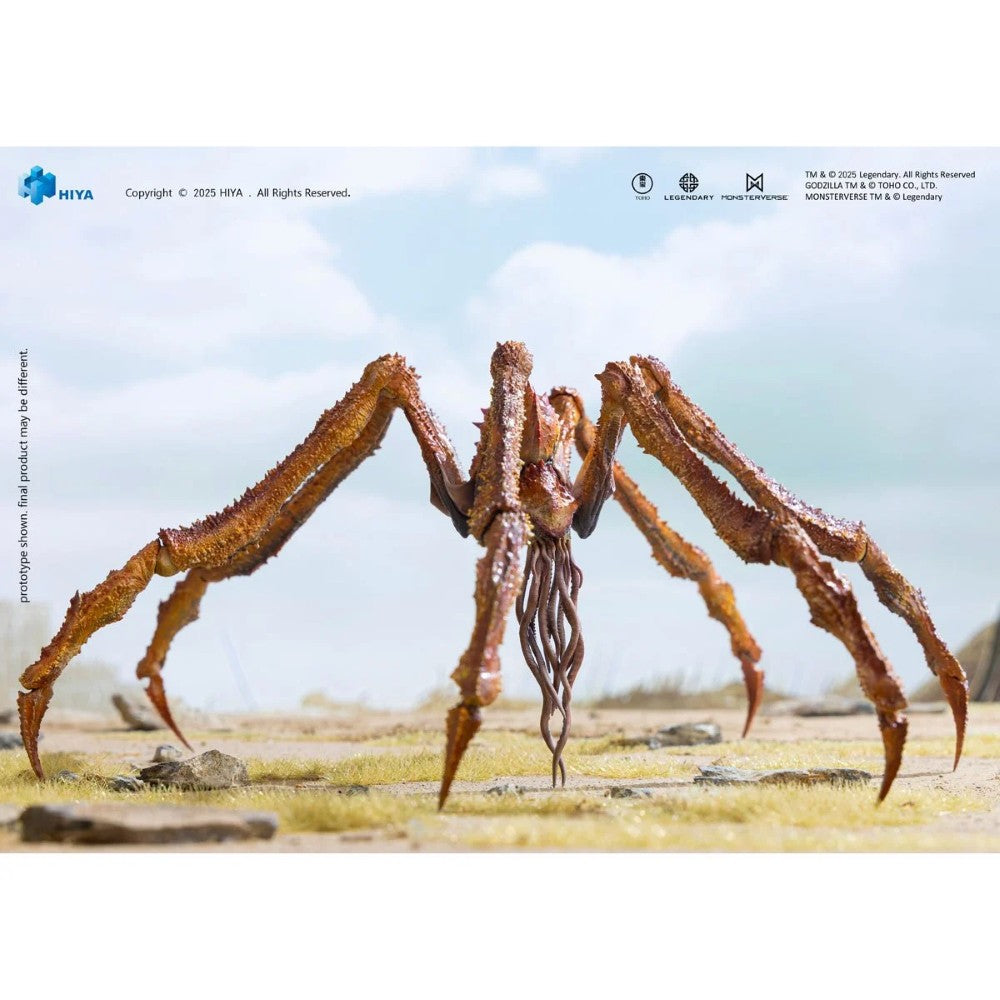 Scylla Godzilla x Kong The New Empire Hiya Toys Exquisite Basic Action Figure NIB with detailed spider-like limbs by Exquisite