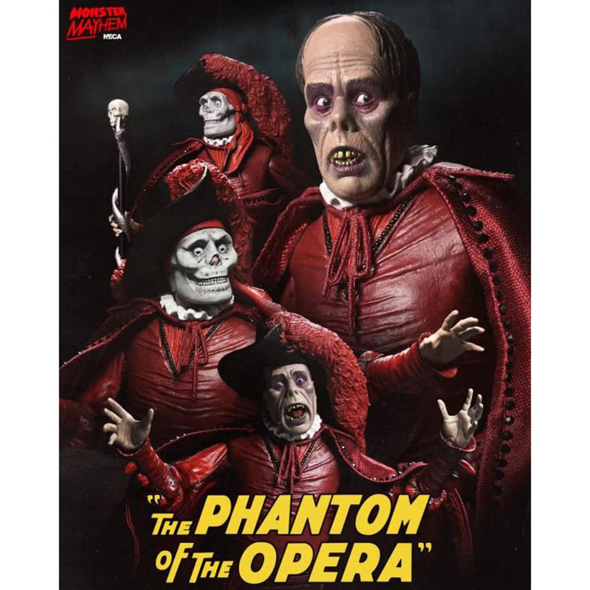 The Phantom of the Opera Ultimate Phantom Masque of the Red Death 7-Inch Scale Action Figure new in box by NECA