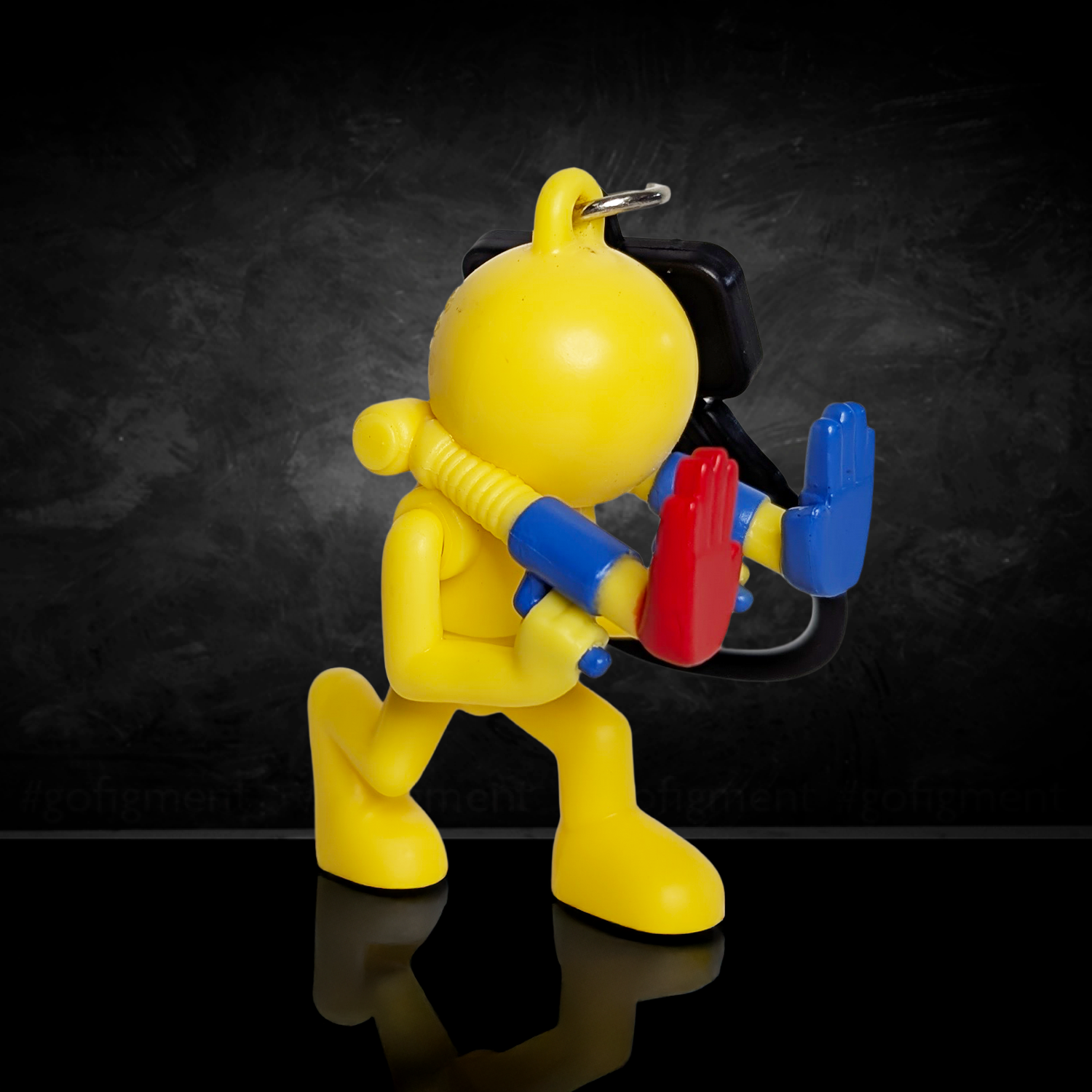 Poppy Playtime Collector Clips Series 1 U-Pick Confirmed Blind Box featuring yellow figure with red and blue hands by Go Figment