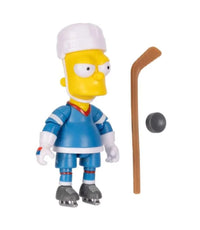 5-inch Jakks Pacific The Simpsons Bart Simpson hockey action figure with stick and puck accessories
