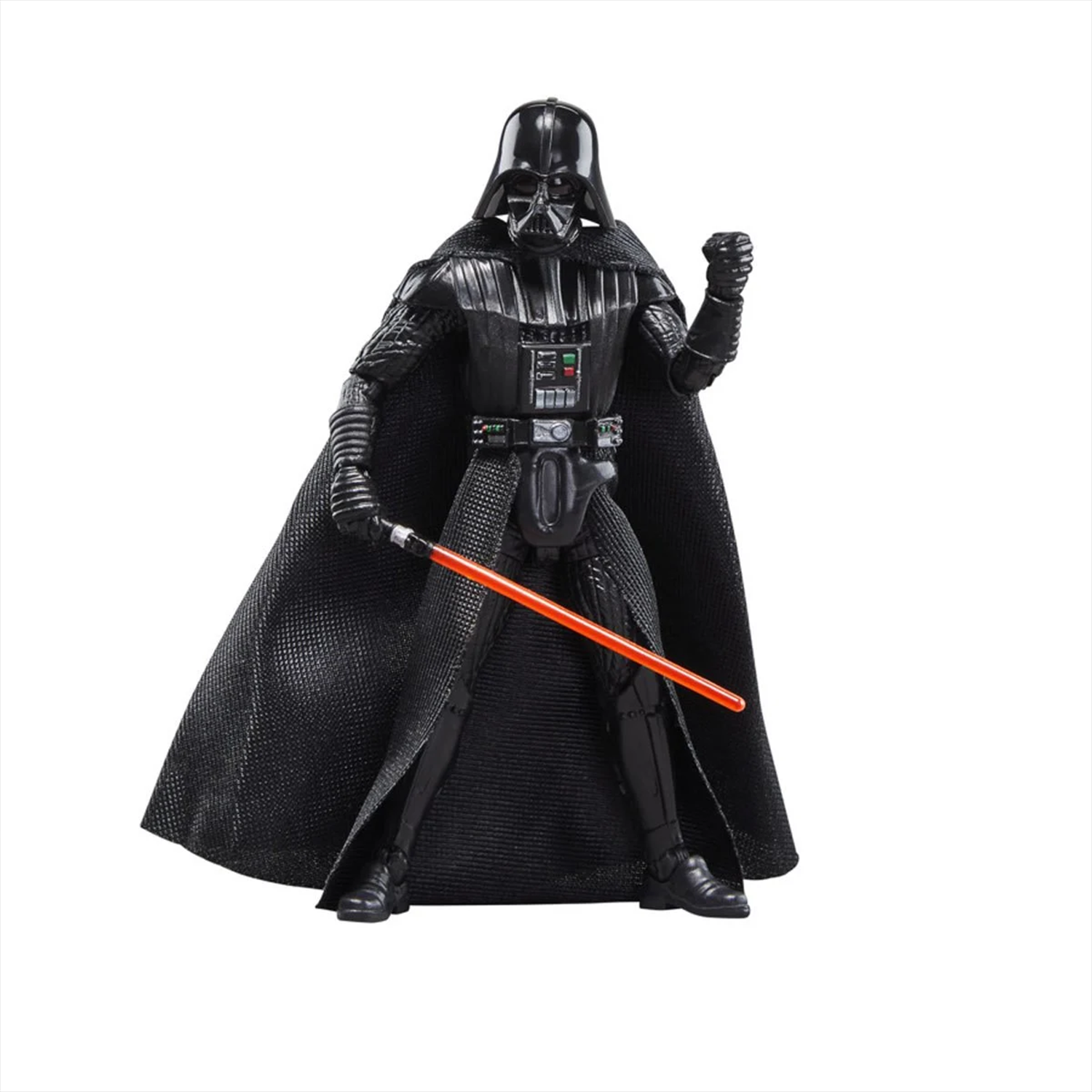 Darth Vader's TIE Advanced Vehicle Star Wars Vintage Collection VC with Figure by Kenner holding red lightsaber.