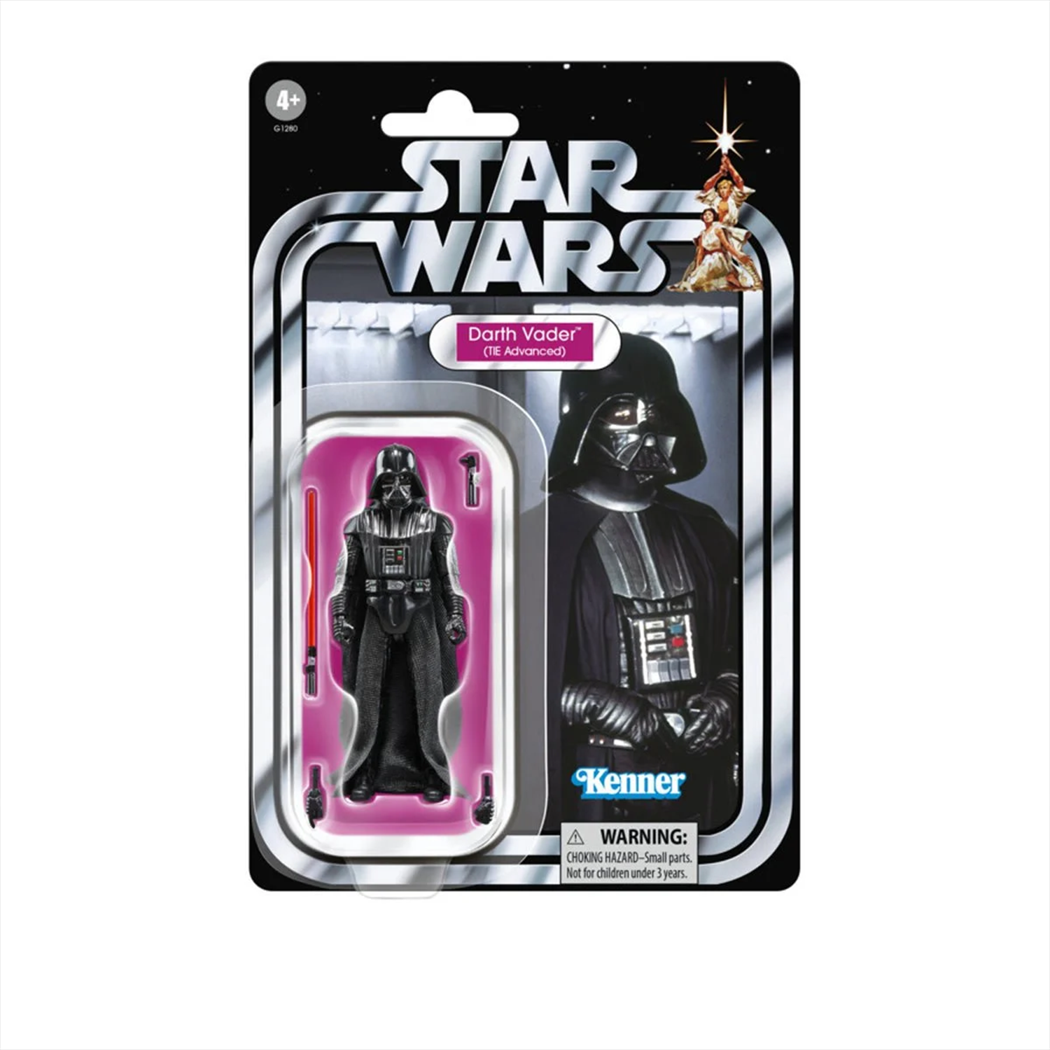 Darth Vader's TIE Advanced Vehicle Star Wars Vintage Collection VC with Figure by Kenner in original packaging collectible toy