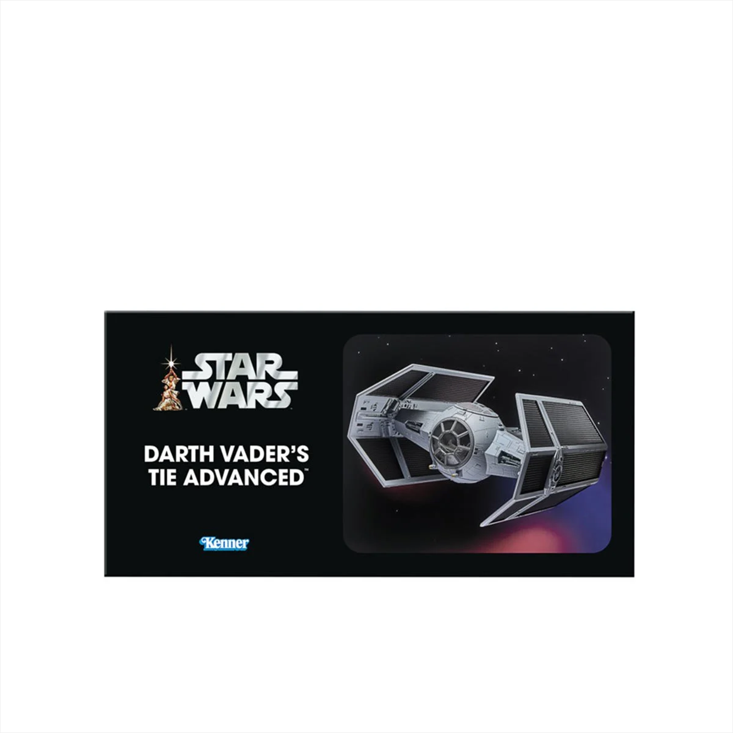 Darth Vader's TIE Advanced Vehicle Star Wars Vintage Collection VC with Figure by Kenner in original black packaging