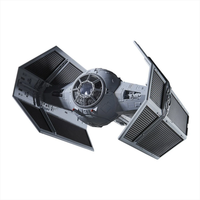 Darth Vader's TIE Advanced Vehicle Star Wars Vintage Collection VC with Figure by Kenner collectible toy spacecraft
