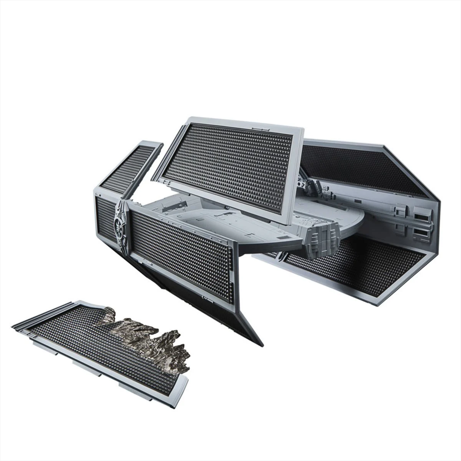 Darth Vader's TIE Advanced Vehicle Star Wars Vintage Collection VC with Figure by Kenner, collectible toy ship model.