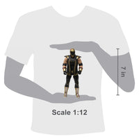 Tinieblas Jr Legends of Lucha Libre Premium 1:12 Scale 6" Action Figure by Boss Fight Studio Llc new in box black and gold attire