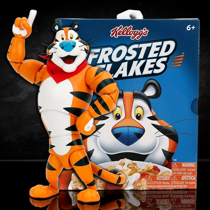 Frosted Flakes Tony the Tiger 6-Inch Action Figure – It’s GRRREAT! by Jada Toys new in box collectible figure