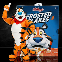 Frosted Flakes Tony the Tiger 6-Inch Action Figure – It’s GRRREAT! by Jada Toys new in box collectible figure