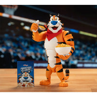 Frosted Flakes Tony the Tiger 6-Inch Action Figure – It’s GRRREAT! by Jada Toys new in box holding cereal bowl and spoon