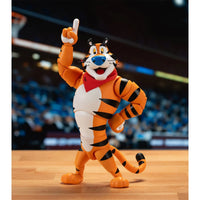 Frosted Flakes Tony the Tiger 6-Inch Action Figure – It’s GRRREAT! by Jada Toys new in box standing pose with raised finger