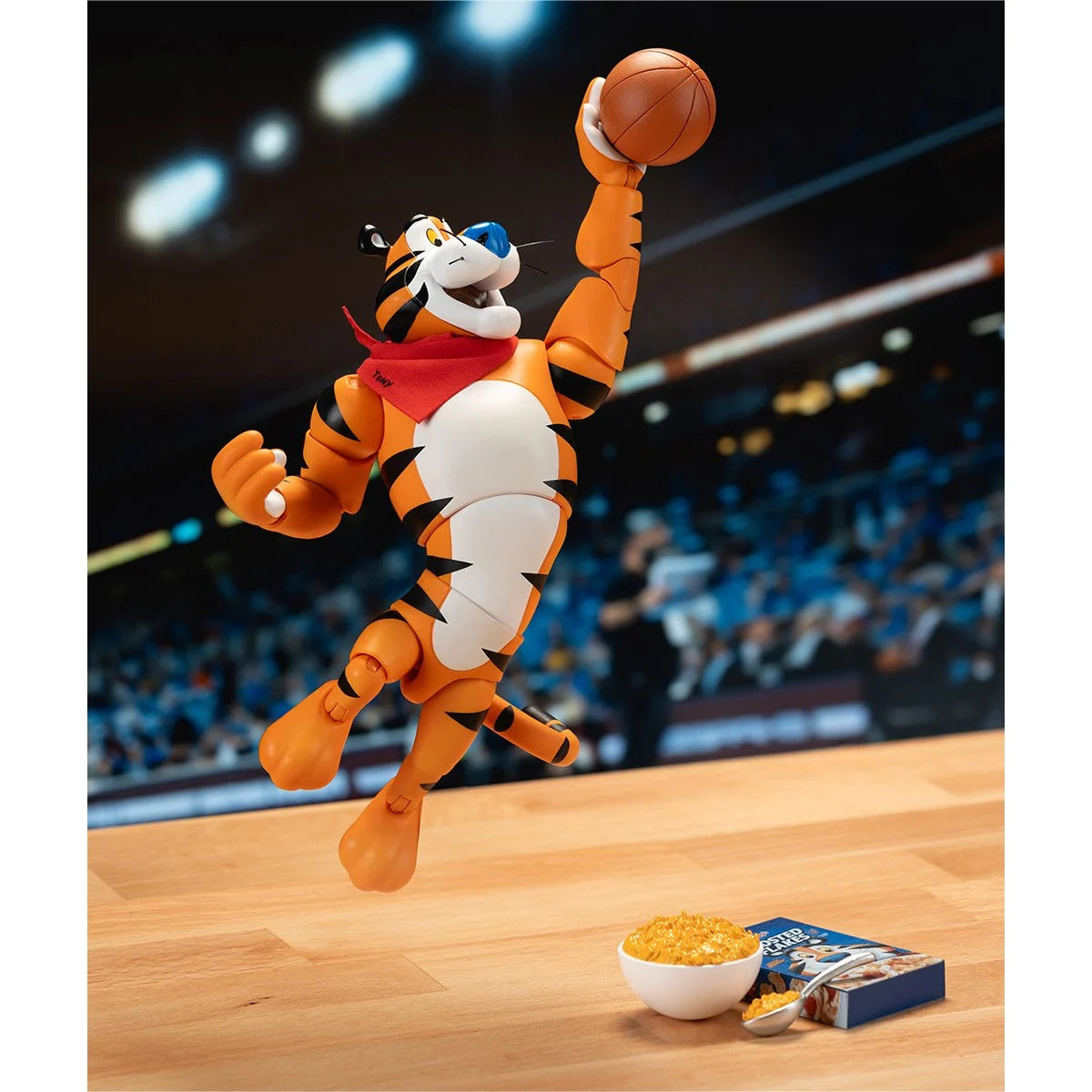 Frosted Flakes Tony the Tiger 6-Inch Action Figure – It’s GRRREAT! by Jada Toys new in box collectible figure