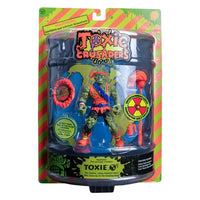 Toxic Crusaders Toxie Glow-in-the-Dark 5-Inch Action Figure - Entertainment Earth Exclusive by Trick or Treat Studios in packaging