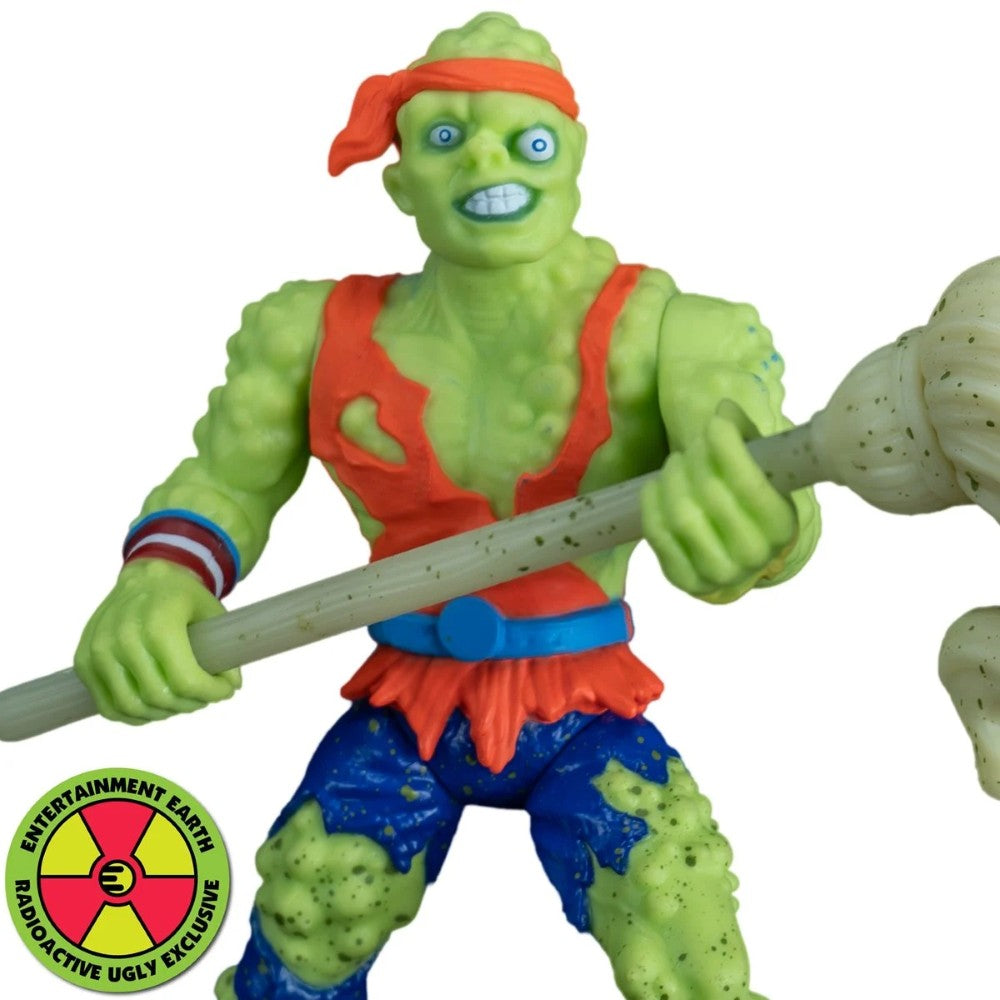 Toxic Crusaders Toxie Glow-in-the-Dark 5-Inch Action Figure - Entertainment Earth Exclusive by Trick or Treat Studios new in box