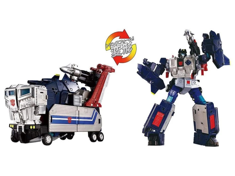 Hasbro Collectibles - Transformers - Takara Tomy - MPG-14 Godbomber Converting Action Figure in vehicle and robot modes