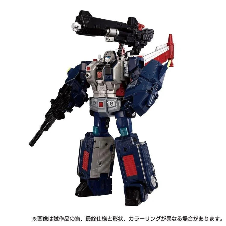Hasbro Collectibles - Transformers - Takara Tomy - MPG-14 Godbomber Converting Action Figure in robot mode with weapons