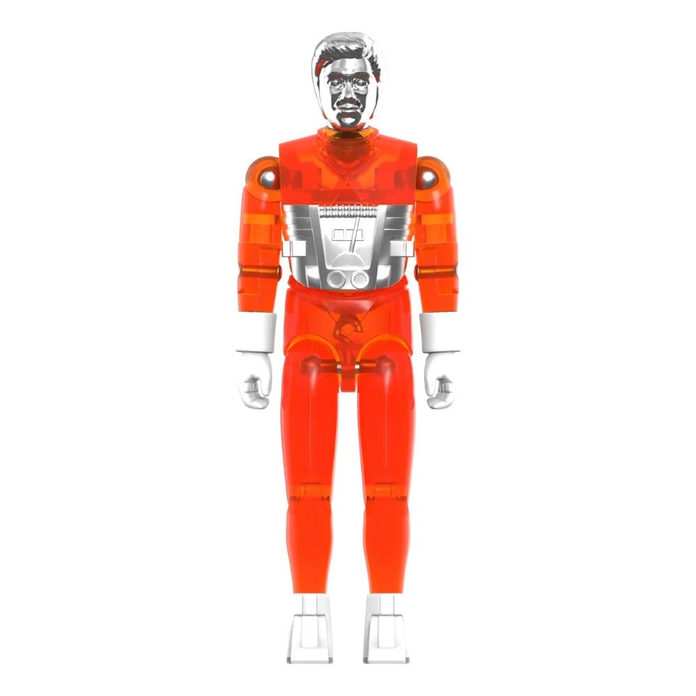 Time Traveler Micronauts Translucent ORANGE Super7 ReAction+ Action Figure new in box with articulated joints collectible toy