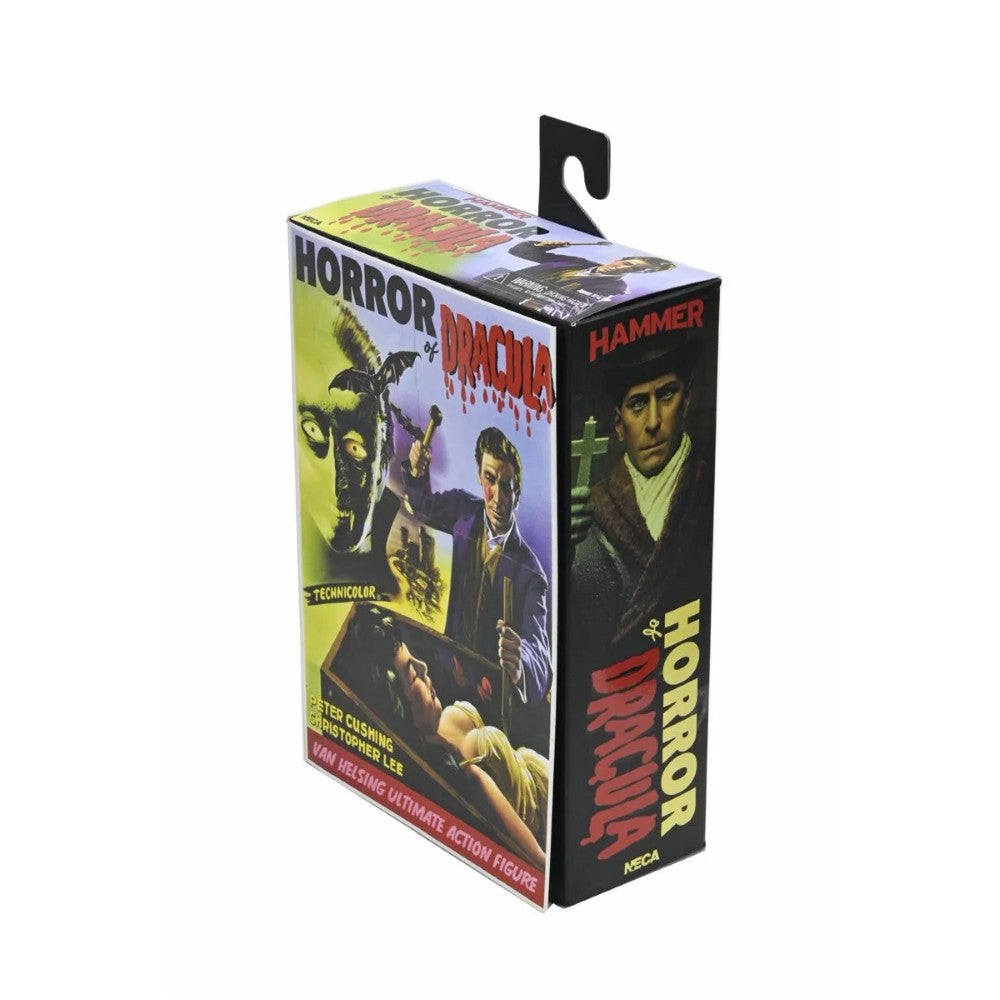 Van Helsing Horror of Dracula Hammer Films Ultimate Action Figure NECA 7” new in box collectible toy packaging