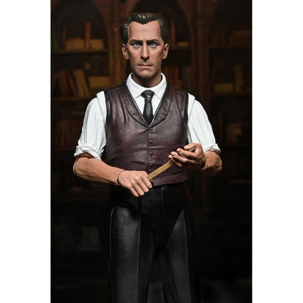 Van Helsing Horror of Dracula Hammer Films Ultimate Action Figure NECA 7” with realistic sculpt and period outfit new in box