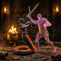 Undead Warrior & Ringneck Gorgon Vitruvian H.A.C.K.S. Eternal Struggle 2-Pack Action Figures by Boss Fight Studio Llc new in box