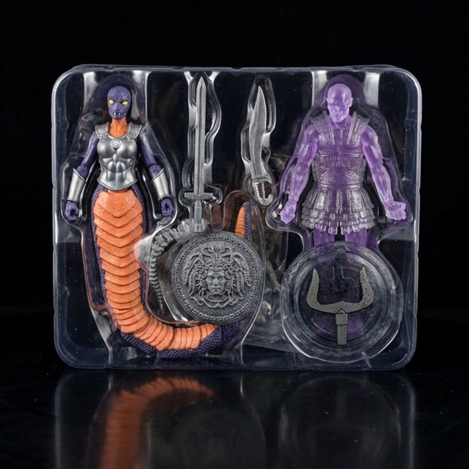 Undead Warrior & Ringneck Gorgon Vitruvian H.A.C.K.S. Eternal Struggle 2-Pack Action Figures new in box by Boss Fight Studio Llc