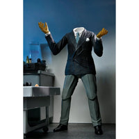 The Invisible Man Universal Monsters Ultimate Action Figure NECA 7” new in box headless figure with suit and gloves collectible