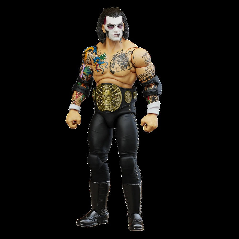 Vampiro with WSX Belt Legends of Lucha Libre Premium 1:12 Scale 6" Action Figure by Boss Fight Studio Llc new in box collectible