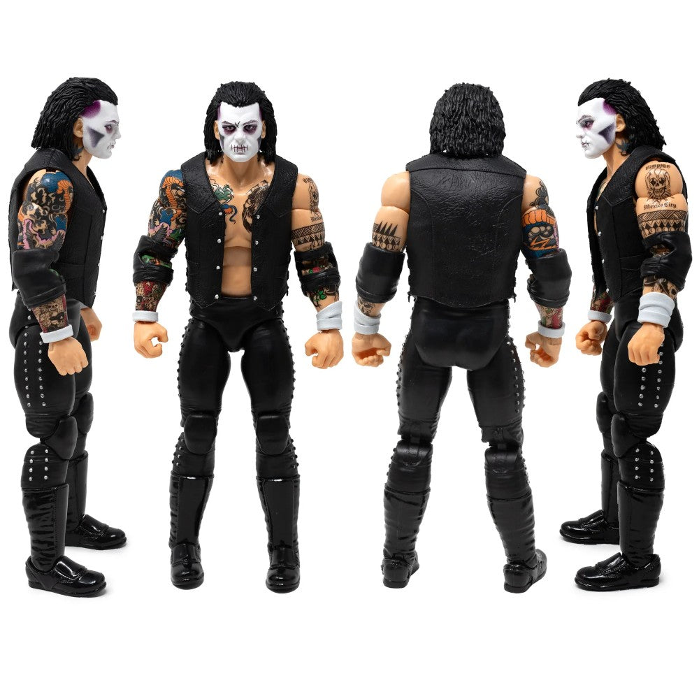 Vampiro with WSX Belt Legends of Lucha Libre Premium 1:12 Scale 6" Action Figure by Boss Fight Studio Llc new in box collectible