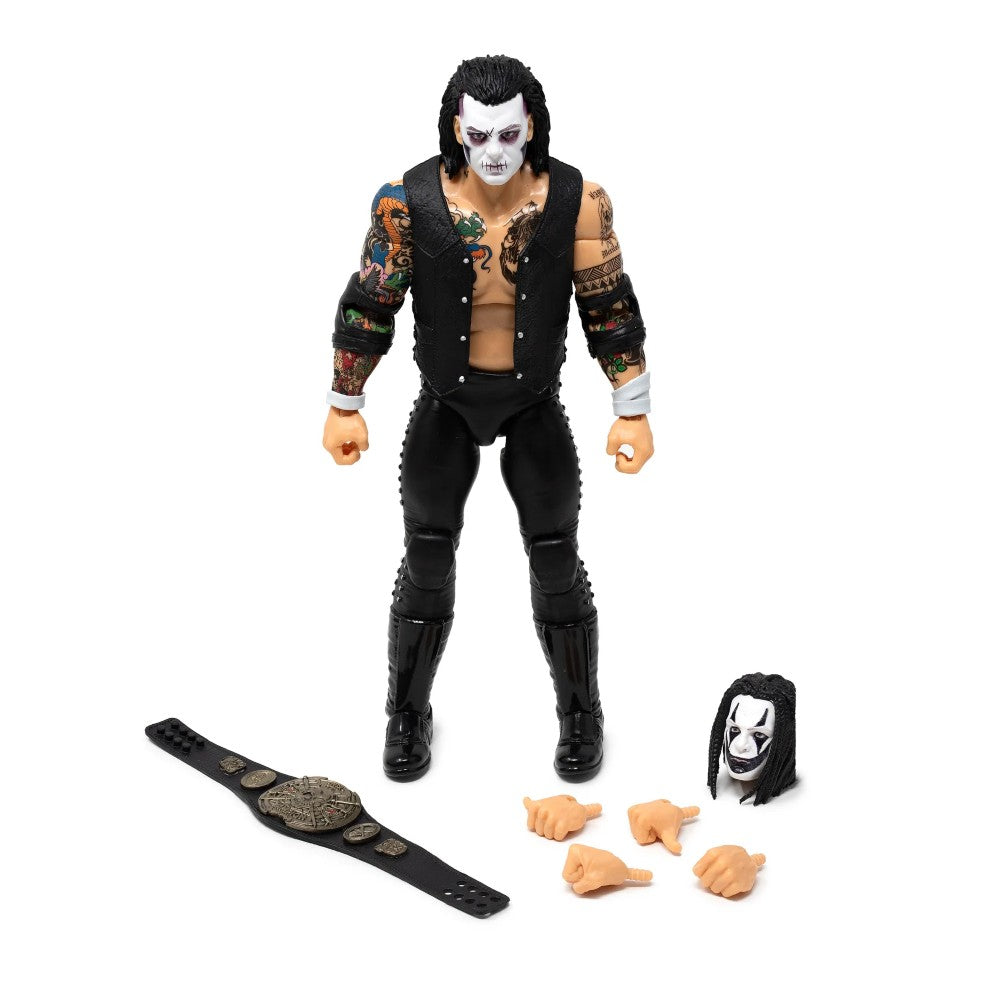 Vampiro with WSX Belt Legends of Lucha Libre Premium 1:12 Scale 6" Action Figure by Boss Fight Studio Llc new in box collectible