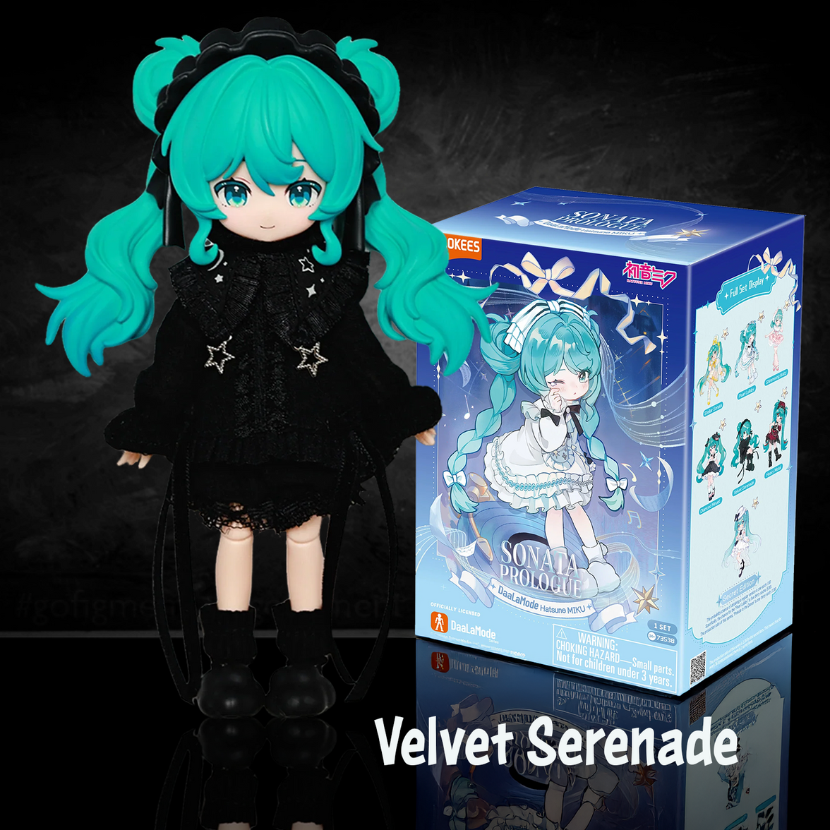 Hatsune Miku DaaLaMode Series U-PICK Sonata Prologue Blokees Model Kit by Blokees, new in box collectible figure