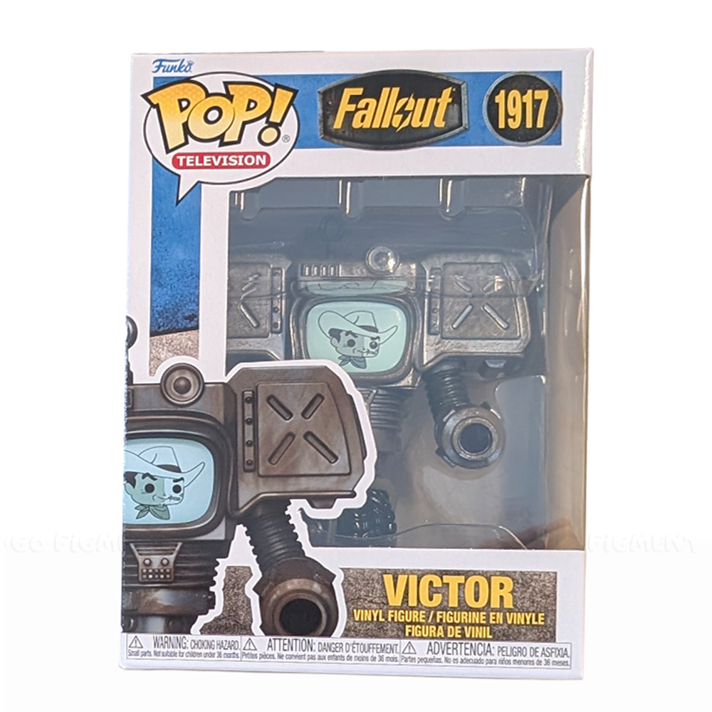 Victor Fallout TV Show Funko Pop Vinyl Figure 1917 Collectible Robot (in case) by FUNKO in original packaging