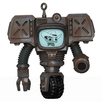 Victor Fallout TV Show Funko Pop Vinyl Figure 1917 Collectible Robot (in case) by FUNKO with retro TV screen face