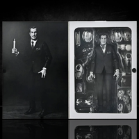 Vincent Price - Ultimate Silver Screen Edition B&W NECA 7-Inch Action Figure new in box with multiple accessories by Neca