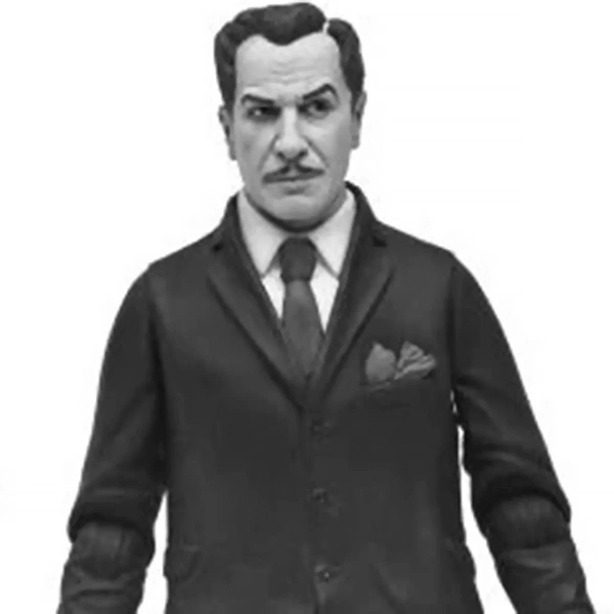 Vincent Price - Ultimate Silver Screen Edition B&W NECA 7-Inch Action Figure in black suit new in box collectible by Neca