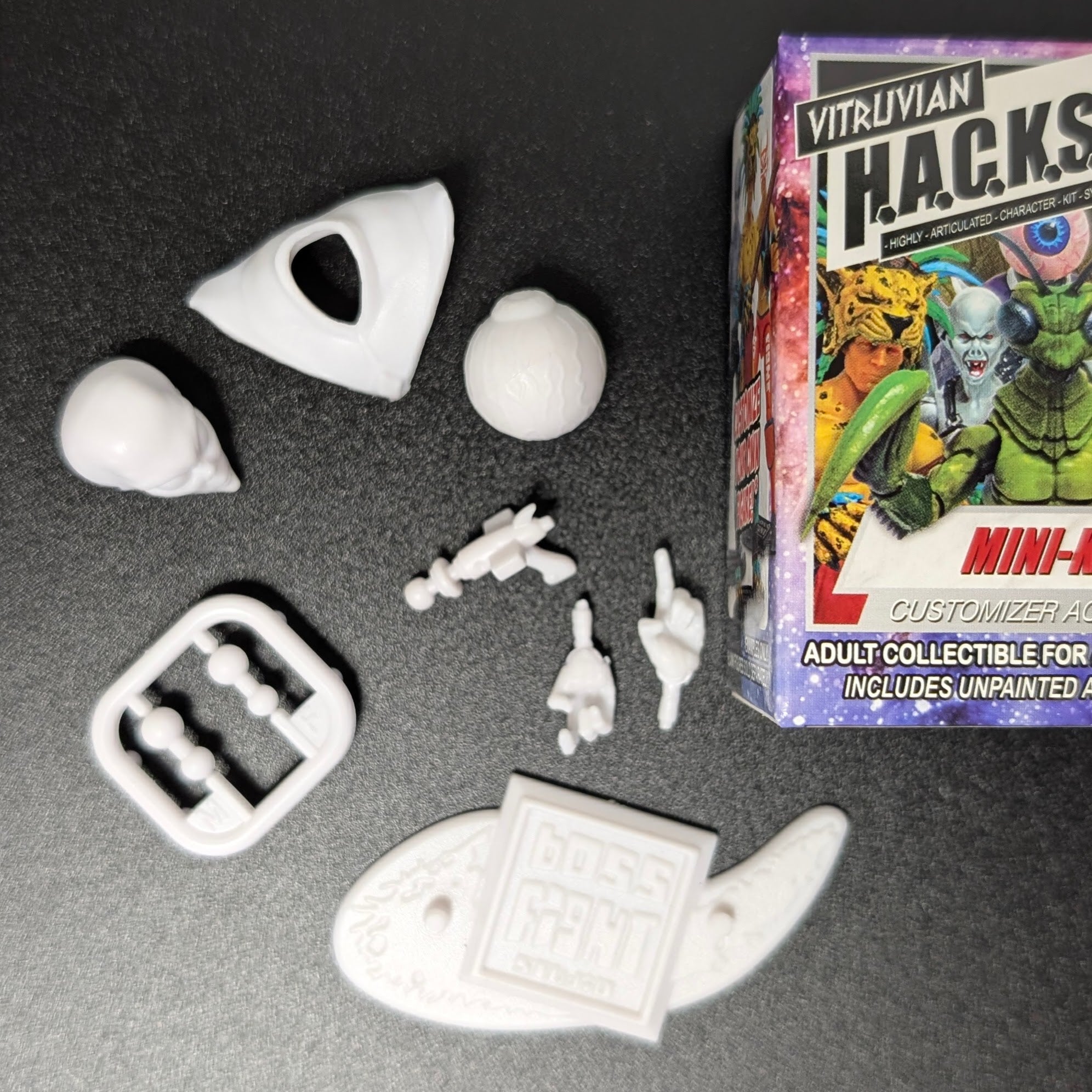 Vitruvian H.A.C.K.S. Mini-Kits: U-PICK Verified Choice Custom Action Figure Accessory Set HACKS by Boss Fight Studio Llc new in box