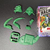 Vitruvian H.A.C.K.S. Mini-Kits: U-PICK Verified Choice Custom Action Figure Accessory Set HACKS by Boss Fight Studio Llc new in box green alien parts