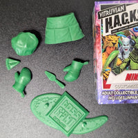 Vitruvian H.A.C.K.S. Mini-Kits: U-PICK Verified Choice Custom Action Figure Accessory Set HACKS by Boss Fight Studio Llc new in box green parts