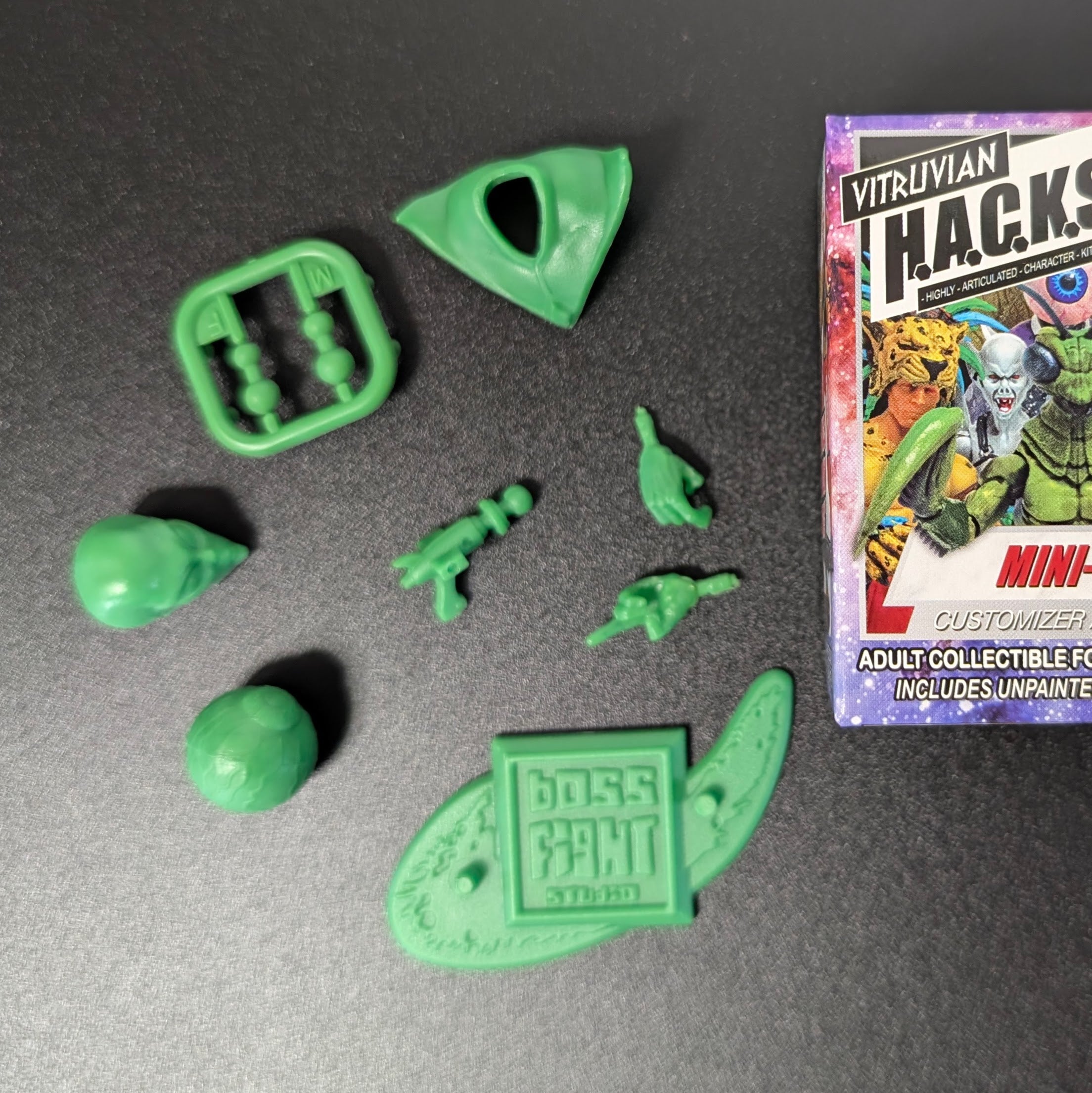 Vitruvian H.A.C.K.S. Mini-Kits: U-PICK Verified Choice Custom Action Figure Accessory Set HACKS by Boss Fight Studio Llc new in box collectible parts