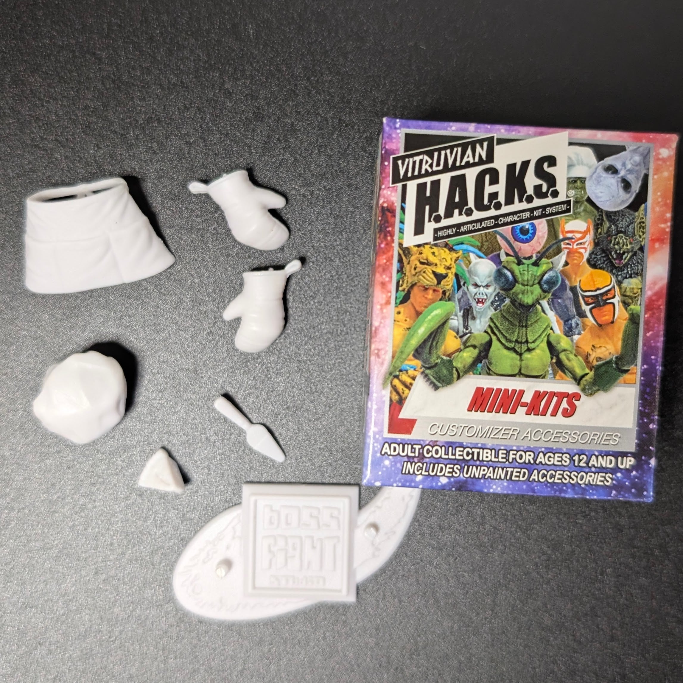 Vitruvian H.A.C.K.S. Mini-Kits: U-PICK Verified Choice Custom Action Figure Accessory Set HACKS by Boss Fight Studio Llc new in box