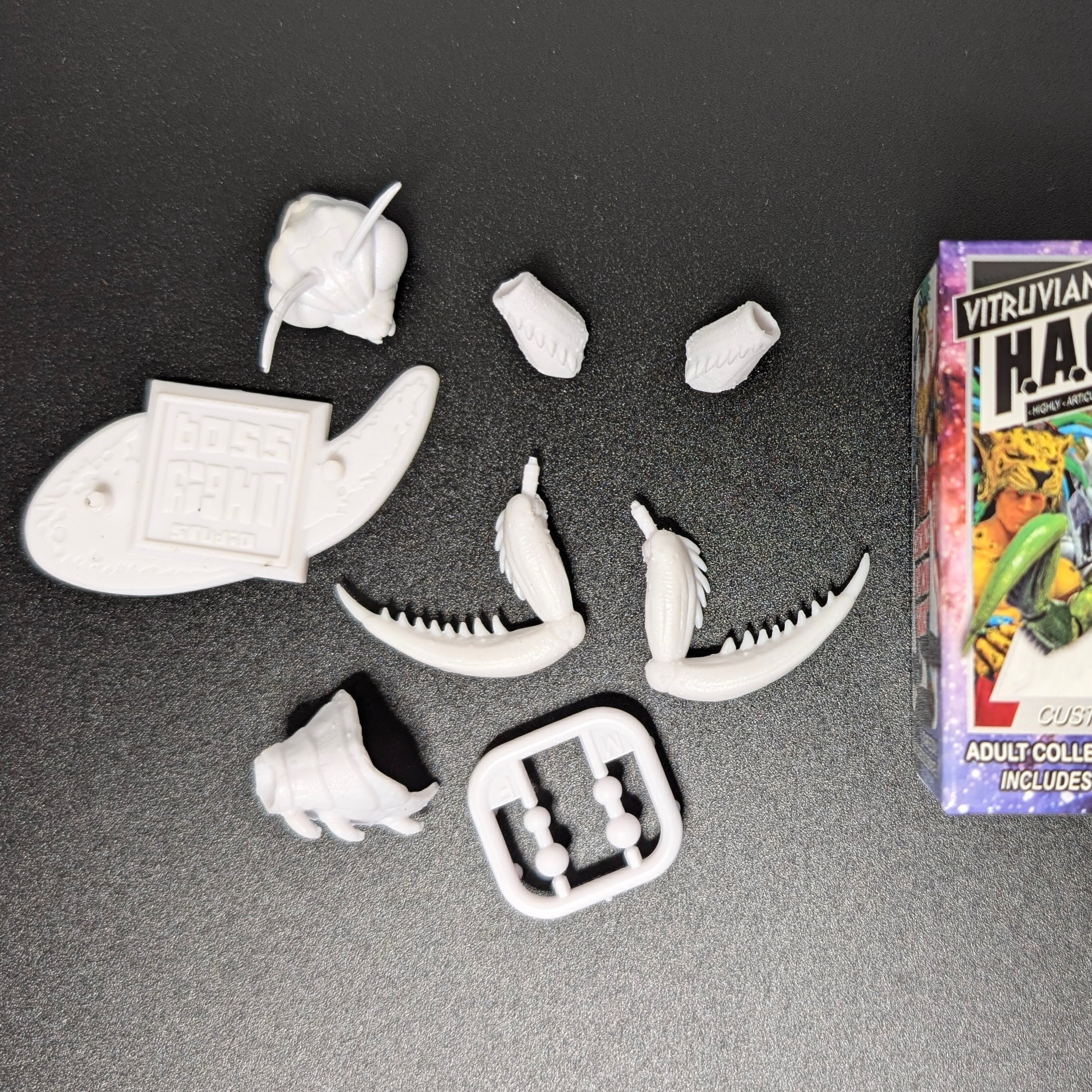 Vitruvian H.A.C.K.S. Mini-Kits: U-PICK Verified Choice Custom Action Figure Accessory Set HACKS by Boss Fight Studio Llc new in box white parts