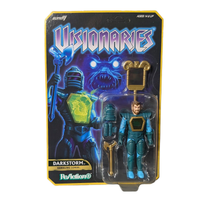 Darkstorm Visionaries 3.75-Inch Action Figure ReAction+ Super7 in original packaging