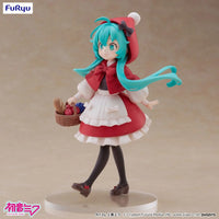 Vocaloid Hatsune Miku Little Red Riding Hood Version Desktop Fairy Statue by FuRyu new in box collectible by Banpresto
