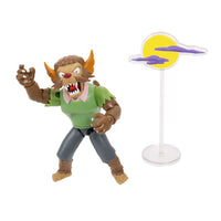 Werewolf Ned Flanders Deluxe Action Figure The Simpsons 5" Treehouse of Horror by Jakks Pacific with moon backdrop accessory
