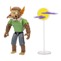 Werewolf Ned Flanders Deluxe Action Figure The Simpsons 5" Treehouse of Horror by Jakks Pacific with moon stand accessory