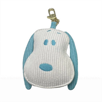 Snoopy Peanuts Sherbert Spring Snoopy Head Corduroy Bag Charm - Blind Box U-Pick by Whatever Makes You Happy