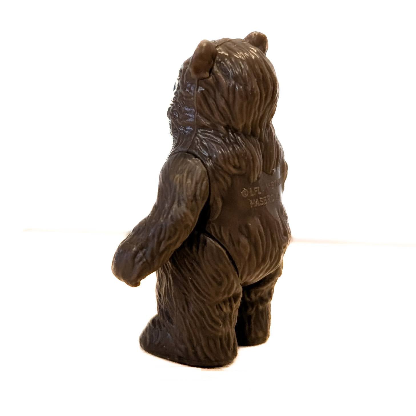 Go Figment 2023 Wicket W Warrick Ewok figure back view showing brown fur texture mint collectible toy