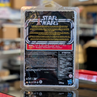 Star Wars Retro Collection Kenner Wicket W. Warrick action figure packaging back with logos and text details